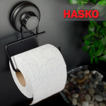 Держатель туалетной бумаги на вакуумной присоске (Black) - фото 4