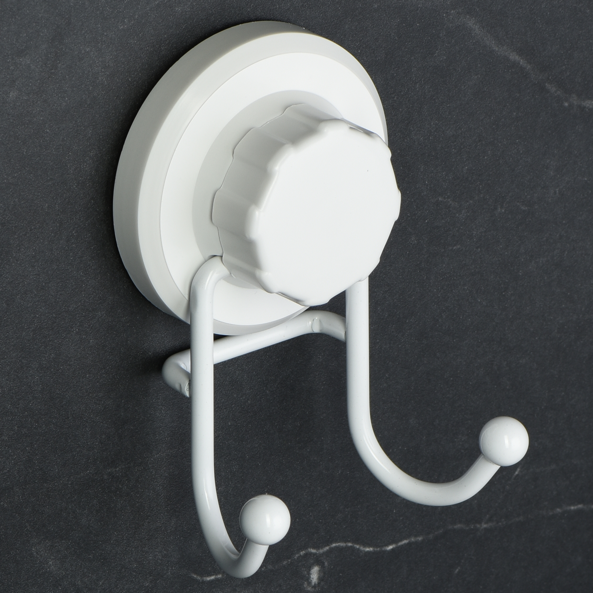 Крючок двойной на вакуумной присоске - фото 2