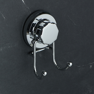 Фото Гачок подвійний на вакуумній присосці