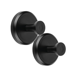 Фото Крючок на вакуумной присоске Black (комплект 2 шт.) (пластик)