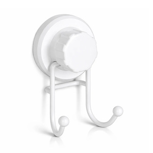 Фото Крючок двойной на вакуумной присоске