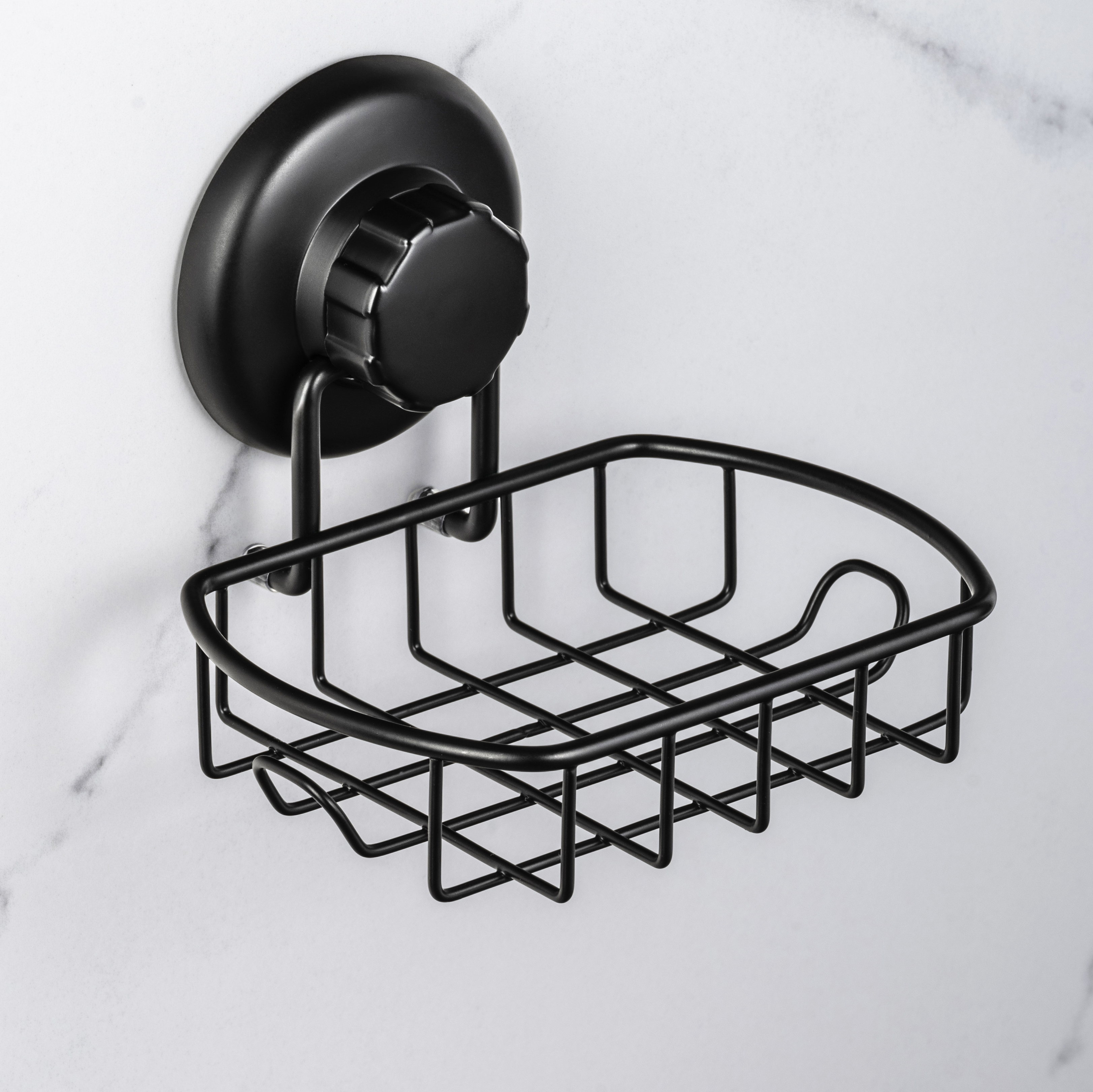 Мыльница на вакуумной присоске (Black) - фото 4