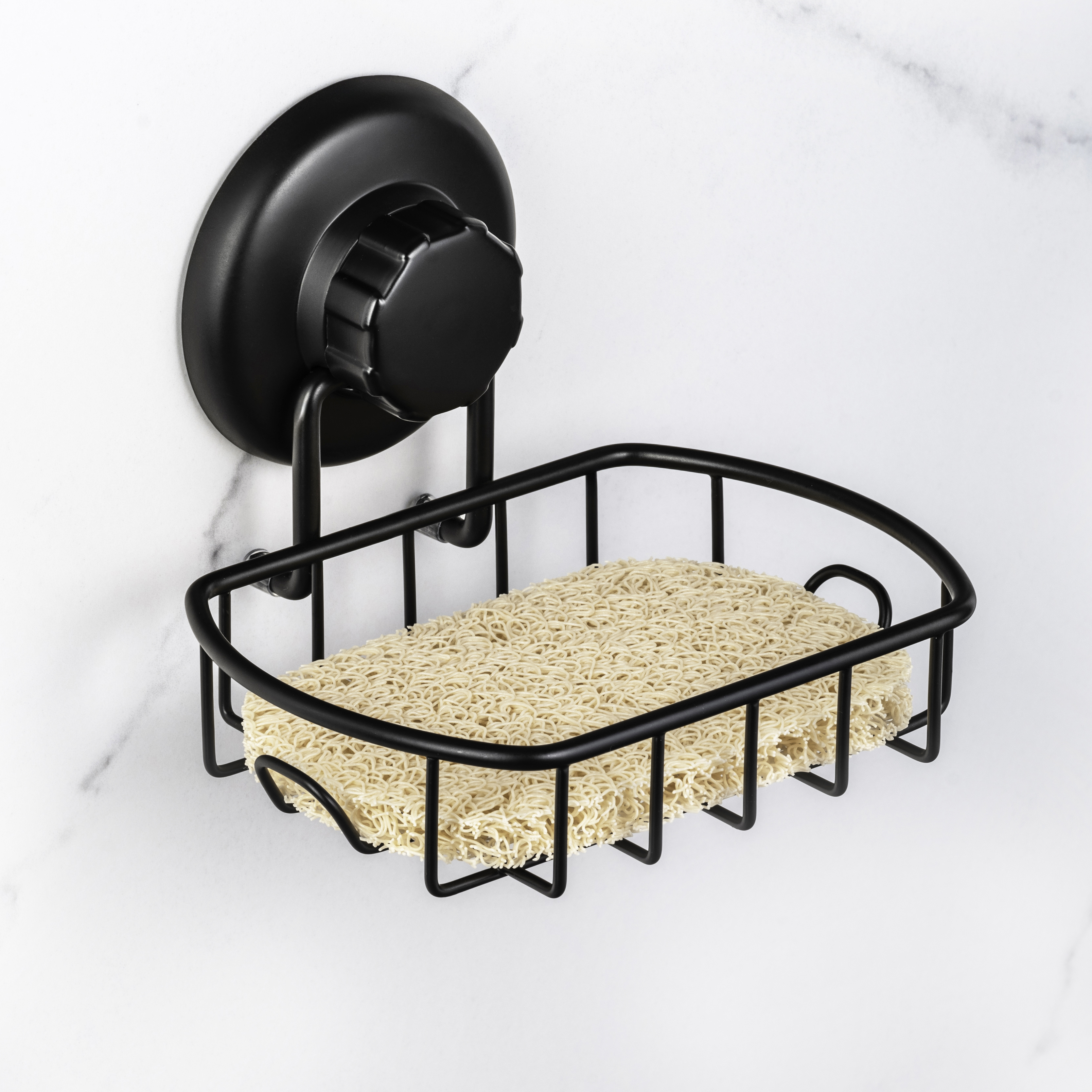 Мыльница на вакуумной присоске (Black) - фото 2