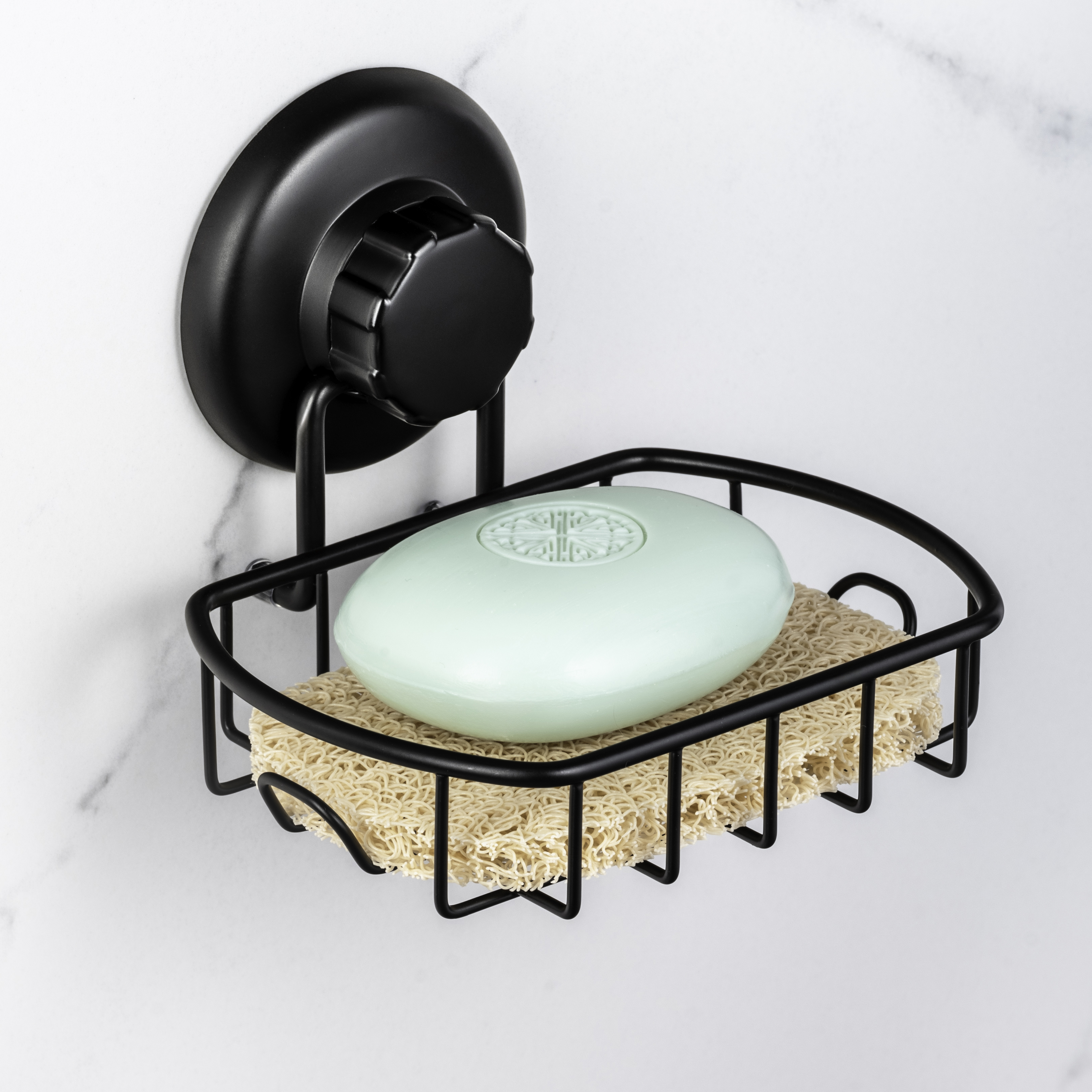 Мыльница на вакуумной присоске (Black) - фото 1