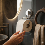 Держатель туалетной бумаги на вакуумной присоске - фото 2